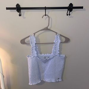 Hollister runched cropped tank